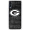 NFL Green Bay Packers Black & White Galaxy A50 Clear Case